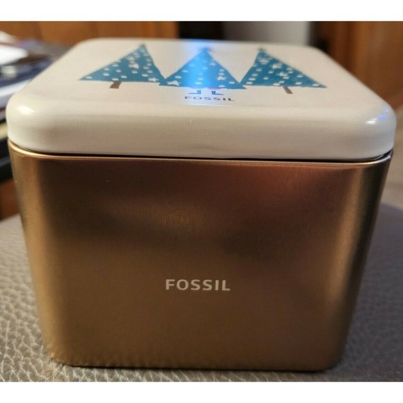 Fossil BQ1691 Caressa Pink Dial Black Ion Plated Multifunction Women's Watch - Picture 6 of 6